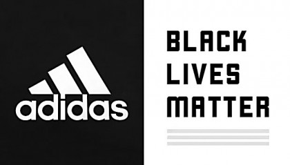 设计雷同？“黑人的命也是命”标识被阿迪达斯投诉“侵权”