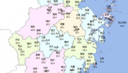 浙江降温时间定了！最高仅31℃