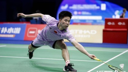 中国羽毛球大师赛于深圳开拍，国羽首日7战4胜