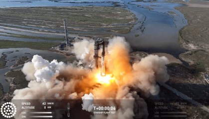 星舰第六次试飞：未复现“筷子夹火箭”，把一根香蕉送入太空