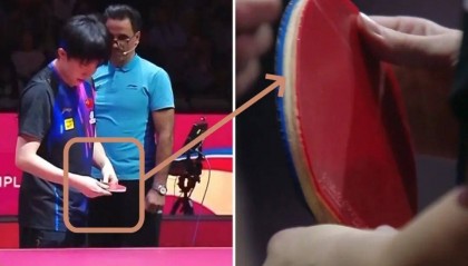 王楚钦球拍受损，国乒提出抗议，最新回应来了！