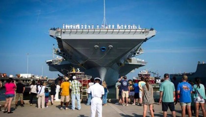 美媒：美国最先进航母“福特”号可能将被部署在以色列附近