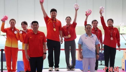 陈妍射落全运会山西代表团第三金