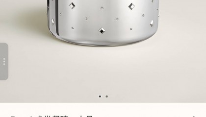 爱马仕新上架2万元不锈钢狗碗，客服：只剩少量库存