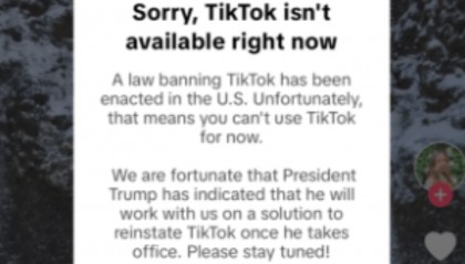 TikTok停摆12小时又满血复活 期间发生了啥