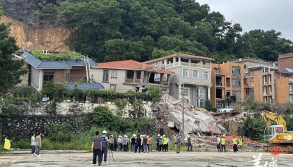 还原广州白云山体滑坡：事发时街道正转移地质灾害点群众