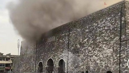 网传“凤阳鼓楼坍塌”？目击者称持续一两分钟，当地通报