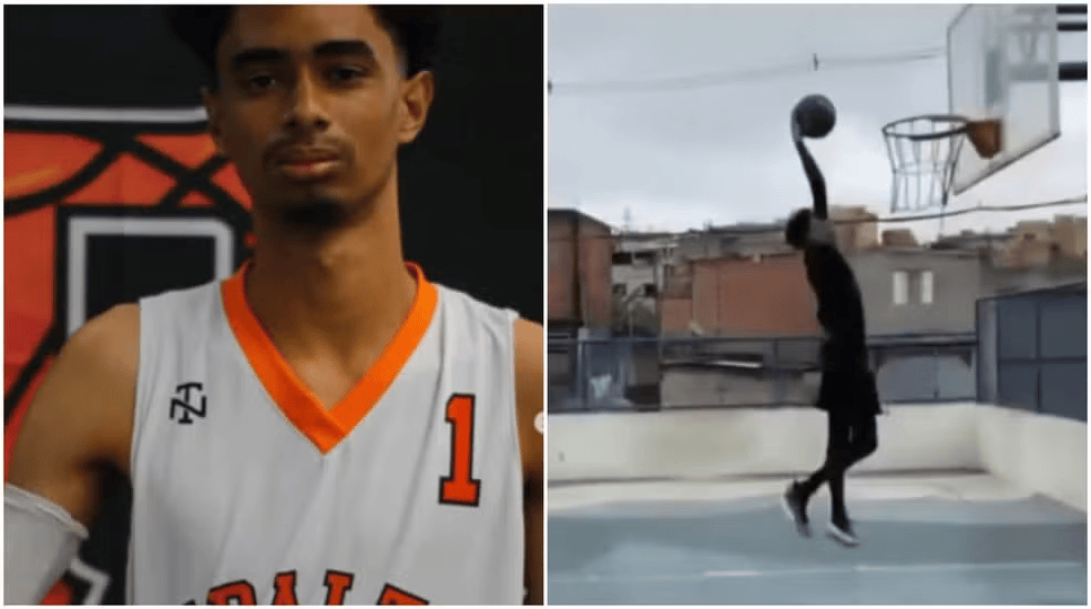 巴西17岁少年在朋友面前秀扣篮,下一秒篮架倒塌被砸头身亡