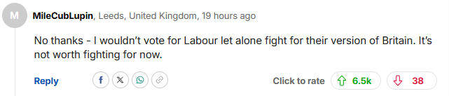 英国国防参谋长呼吁“准备牺牲儿女”,评论区大翻车